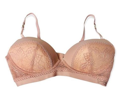 Jessica Simpson Blush Pink Bra Lace Trim Women's Size 36B - $20 - From  Katrina