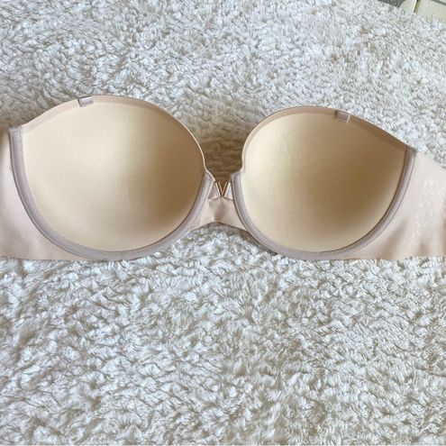 Victoria's Secret Sexy Illusions Uplift Strapless Bra 36DD Push Up