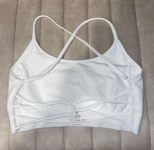 NVGTN Invincible Seamless Bra - White