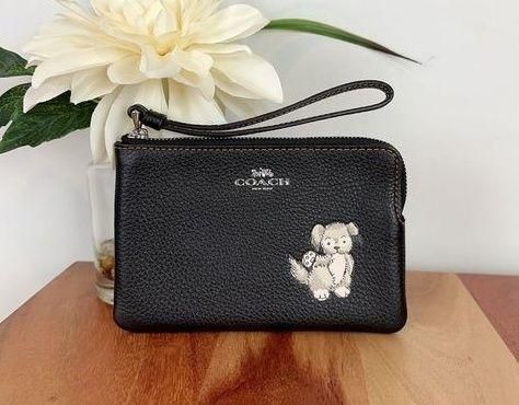 Coach Disney x Coach Corner Zip Wristlet