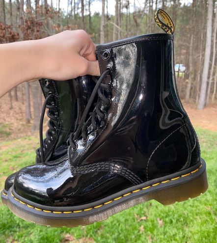Dr. Martens Dr Marten 1460 Patent Lamper 8 eye boot Black - $90 (35% Off  Retail) - From Gracie