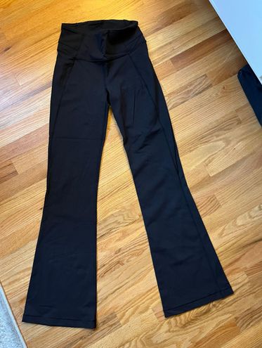 Lululemon Black Flare Yoga Pants Size 6 - $43 (60% Off Retail