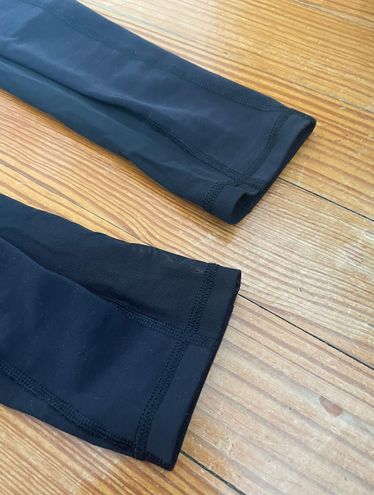 Lululemon Black Mesh Leggings - Size 6