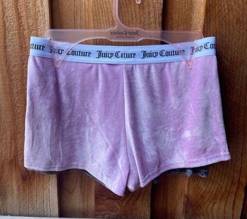 Juicy Couture 2PCK Velour Sleep Shorts Pink Size XL - $45 New With Tags -  From Irina's