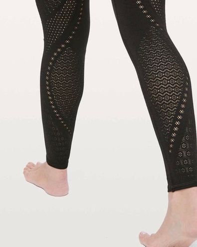 Lululemon Reveal Tight Leggings Black Size 8 - $73 (41% Off Retail