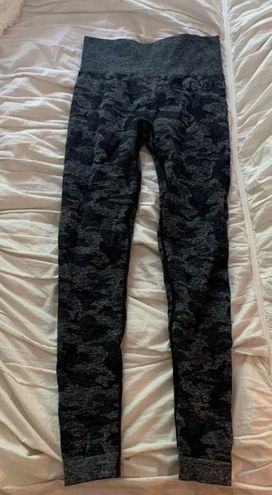 Gymshark Camo Seamless Leggings Black - $38 (36% Off Retail) - From Amber