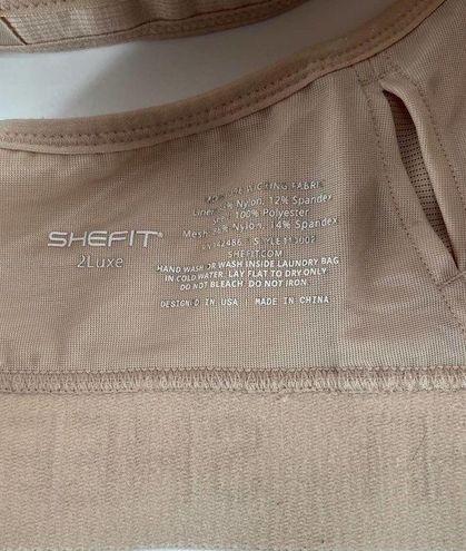 SheFit Ultimate Sports Bra Sz 2 Luxe Beige Fully Adjustable - $50 - From  Karen