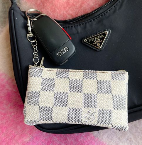 Repurposed Upcycled Keychain Card Holder Wallet Lv - $30 New