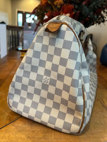 Louis Vuitton Authentic Speedy 30 Damier Azur Purse Hang bag - $499 - From  emelia