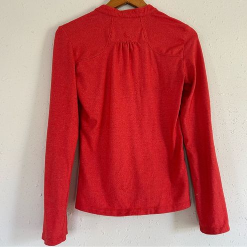 Lole Orange Red Long Sleeve Athletic Top Activewear Comfy Casual Size Small  - $25 - From Charelle