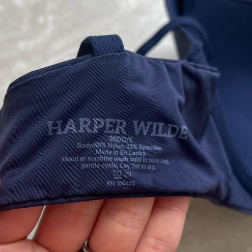 Harper [ Wilde] Base T-Shirt Bra Lightly-Lined Underwire Bra in True Blue-  36DD/E Size undefined - $25 - From Melissa
