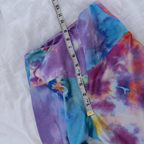 Gold Sheep Women's Small Colorful Tie Dye Workout Leggings Pastel - $32 -  From Madi