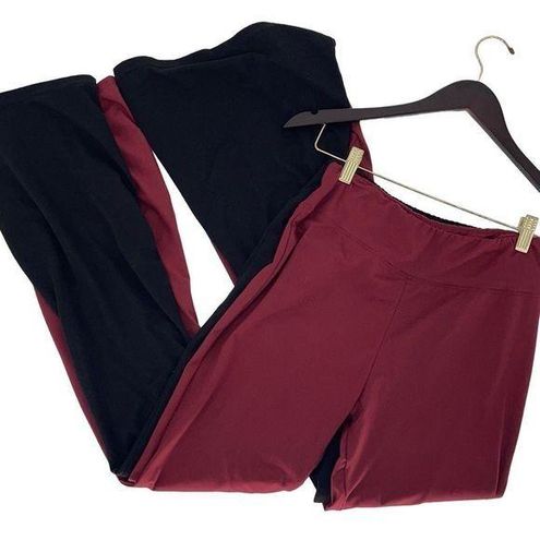 Satina Women's Flare Stretch Leggings Butter Soft Bundle High Waisted Pull  On B Size L - $38 - From Susan
