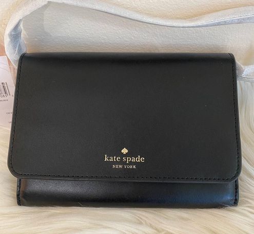 Kate Spade NWT Kerri small flap wallet crossbody Black - $100 (49% Off  Retail) New With Tags - From Tho