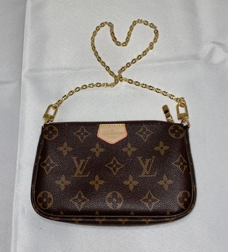 LV Multi Pochette Accessoires Khaki Monogram accessories 100% authentic  handbags crossbody shoulder bag monogram green strap - $759 New With Tags -  From Vintage