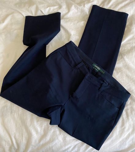 Ralph Lauren Adelle Navy Pants Blue Size 10 - $20 (79% Off Retail) New With  Tags - From Katie