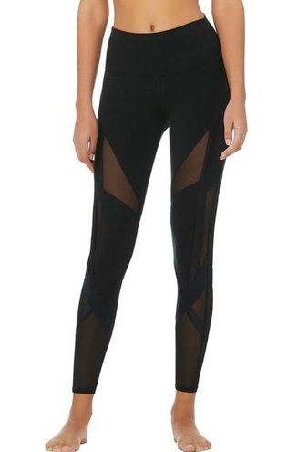 Alo Yoga Black High Waist Bandage Leggings M Size M - $44 - From Beadsatbp