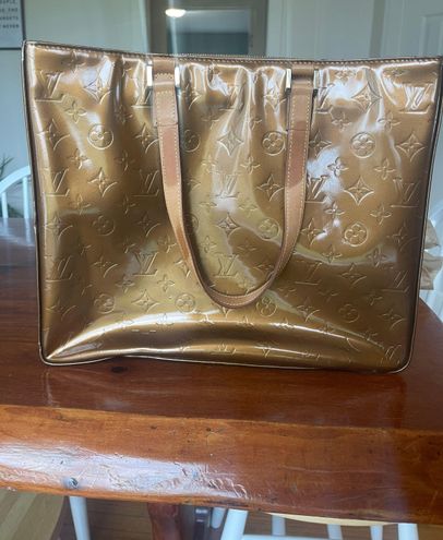 Louis Vuitton Tote Houston Monogram Vernis Brown - $280 - From