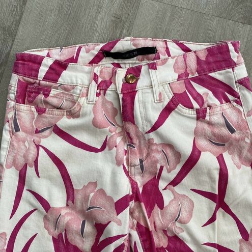 Joe's Jeans High Water Magenta Floral Capris 28 Pink - $19 (90% Off Retail)  - From Jennifer