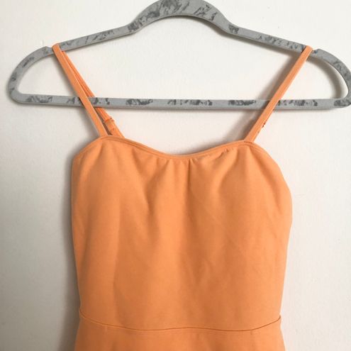 Alo Yoga Alosoft Courtside Tennis Dress Cantaloupe XS