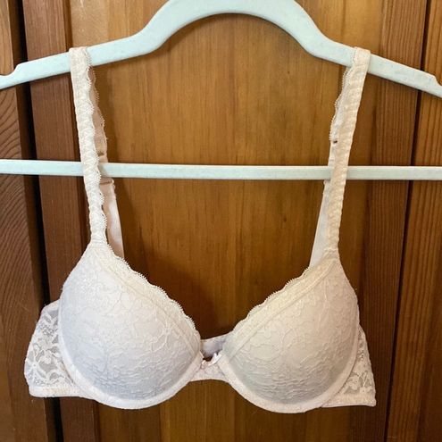 Aerie Gently Used Nude Lace Bra, Size 34A Tan - $25 - From Meghan