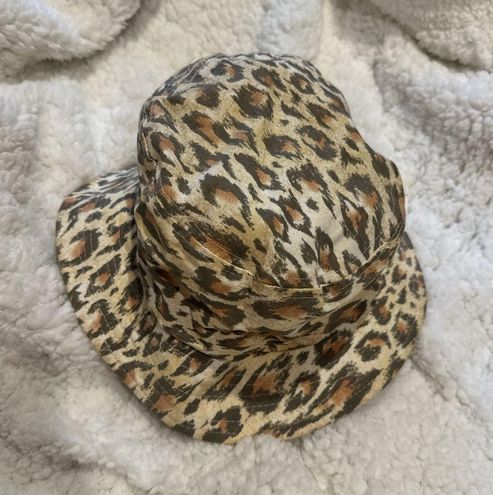 UO Leopard Print Bucket Hat