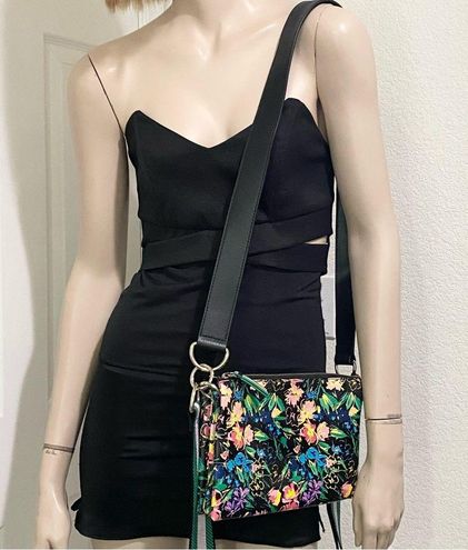 New Ted Baker Parceyy Flirty Texture Branded Webbing Crossbody Bag~  Multicolor