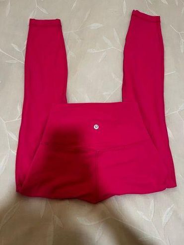 Lululemon Hot Pink Leggings Size 4