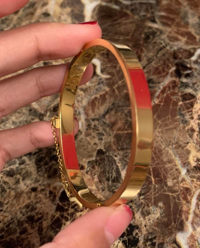 Louis Vuitton Gold Flower Full Bracelet – The Closet