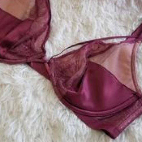 Victoria's Secret VS Very sexy unlined plunge bra Pink Size 32 E / DD - $17  - From Emily