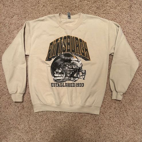 Junk Food Pittsburgh Steelers Gray Faded T Shirt sz XL