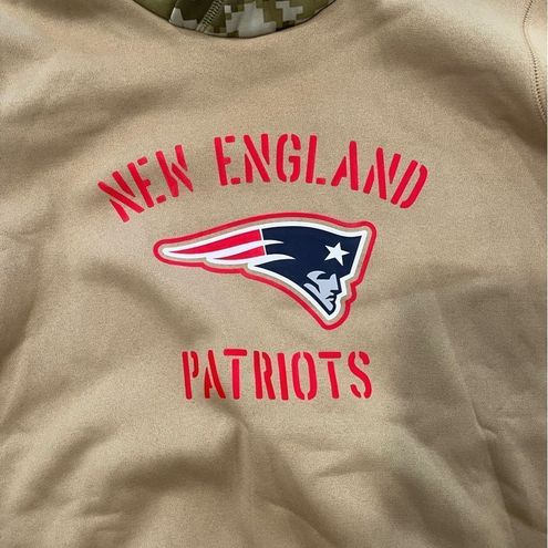 Nike NWT Women's Khaki New England Patriots 2019 Salute to Service Hoodie  Size XS - $52 New With Tags - From Ashley