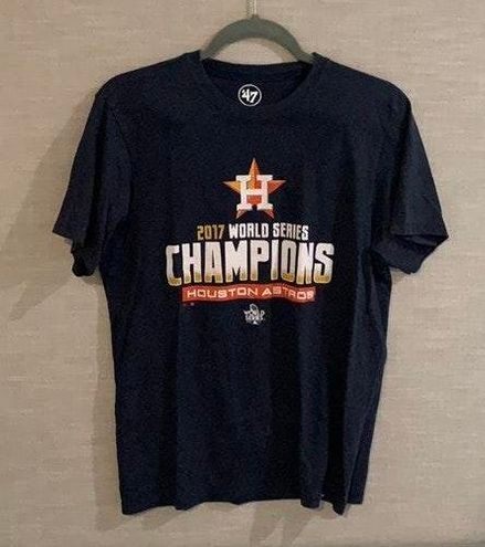 Houston Astros Shirt 47 Brand 2017 World Series Champions Short