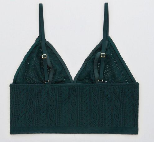 Aerie Cable Lace Longline Bralette