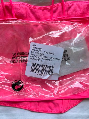 Out From Under Fiona Seamless Seamed Bra Crop Top Pink Size XL - $20 (20%  Off Retail) New With Tags - From Aleyda