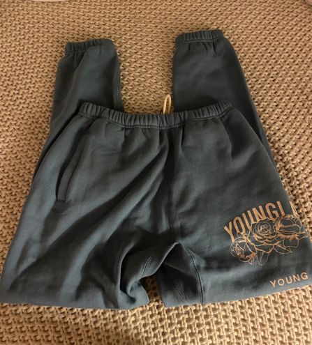 Youngla Sweatpants Blue Size L - $55 New With Tags - From Kaitlyn