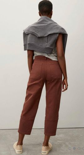 Everlane Rosewood Utility Barrel Pant Brown Size 8 - $65 (33% Off