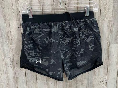 Under Armour Women's UA Fly-By 2.0 Printed Shorts Camo Brief Lined Loose  Size XS - $17 - From Destiny