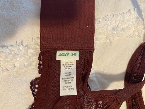 Aerie Balconette Bra Red Size 34 B - $9 (80% Off Retail) New With Tags -  From Abigail