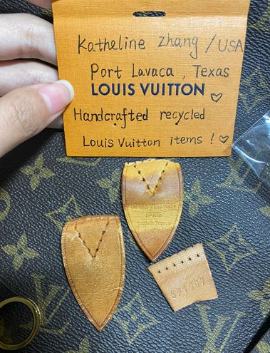 Louis Vuitton Upcycled Monogram Buckle Ring Gold - $52 New With