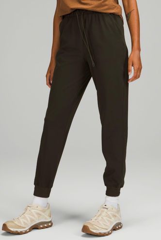 Lululemon Stretch High-Rise Jogger Full-Length Green Size 10 - $53