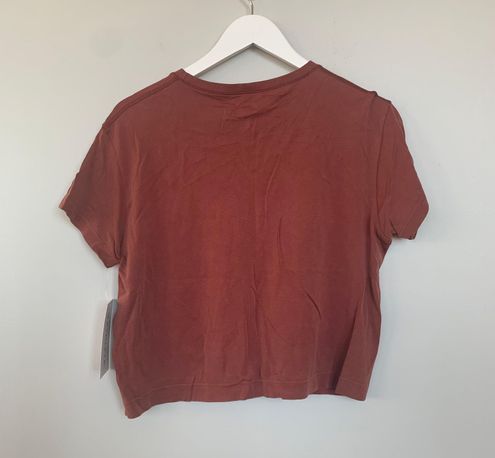 Athleta Mineral Wash Crop Tee Size M - $40 (25% Off Retail) New With Tags -  From Eva