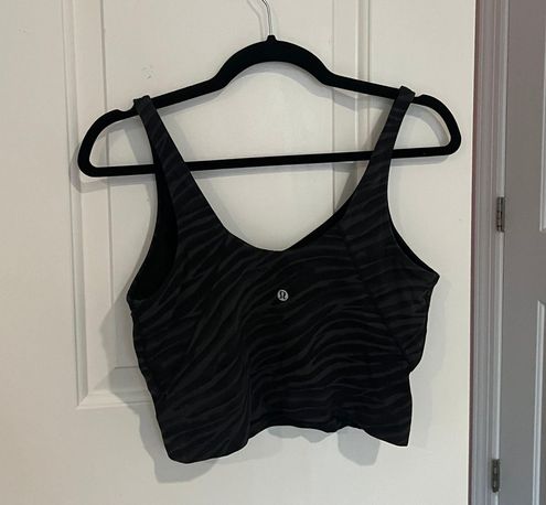 Lululemon Align Tank Le Tigre Camo Deep Coal Multi Size 10 - $36 - From Emma