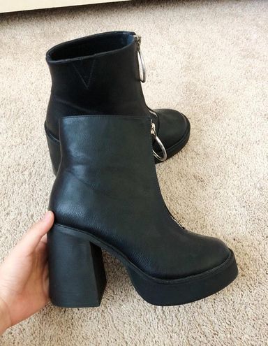 Current mood shop franky platform boots
