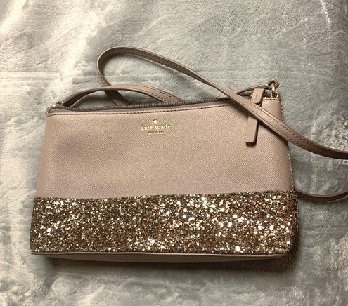 Kate Spade Grey Sparkle Purse Silver - $60 (50% Off Retail) - From Dara