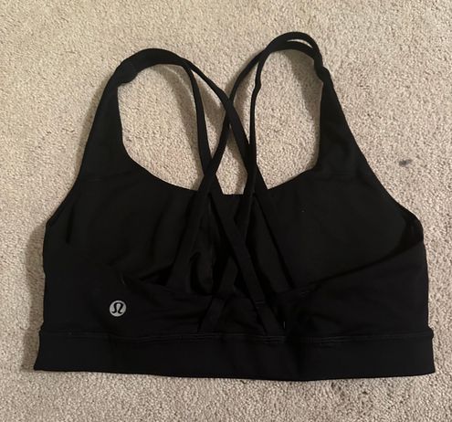 Lululemon Energy Bra Black Size 8