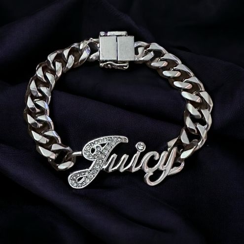 Juicy Couture Charm Necklace Silver - $30 - From Valerie