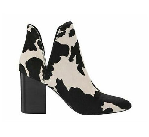 steve madden cow print boots