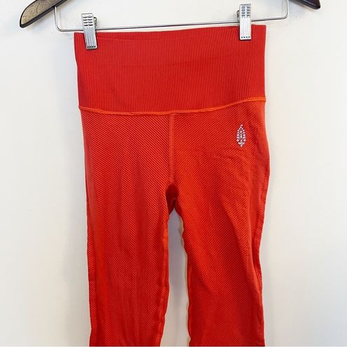 Free People Movement Free Throw Leggings in Ripe Persimmon (Burnt Orange)  XS - $38 - From Trendshoppe