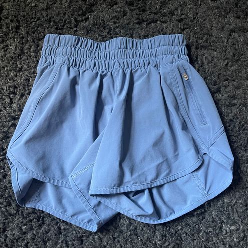 Lululemon Waterdrop Tracker Short Blue Size 4 - $40 (41% Off Retail) - From  Greer